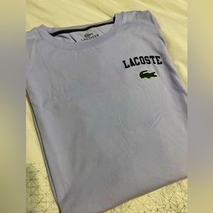 Lacoste Long Sleeve Tee Shirt Men’s Size 7 (L-XL)
